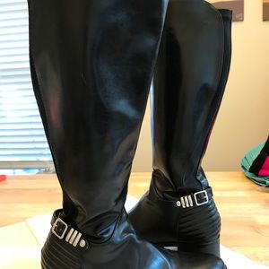 Boots size 9 medium fleece lined kohl’s expandable